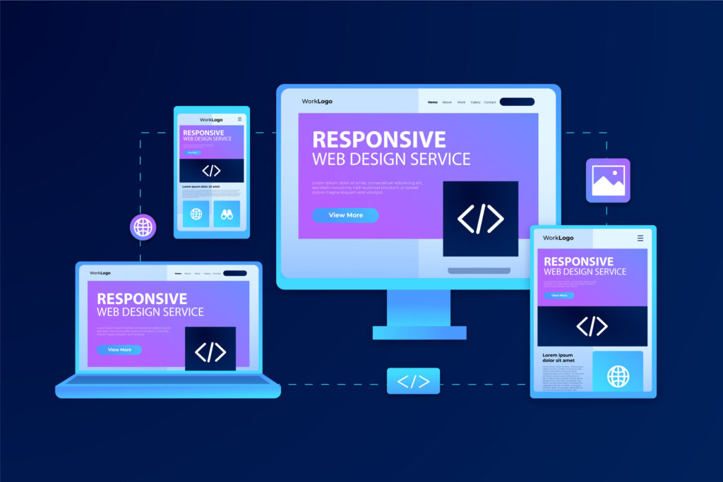 Responsive web design services by WSIMLogiX ensuring seamless user experience on all devices