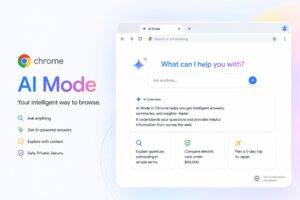 Google Chrome AI Mode with intelligent AI-powered smart browsing experience